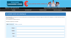 Desktop Screenshot of caravaningloisirs.com
